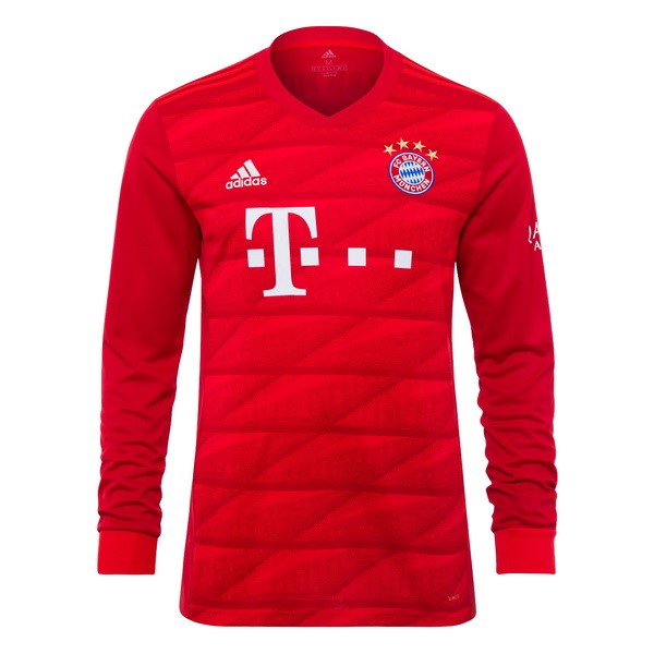 Camiseta Bayern Munich 1ª Kit ML 2019 2020 Rojo